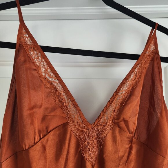 Abercrombie & Fitch Orange Sleepwear Slip - Picture 2 of 4